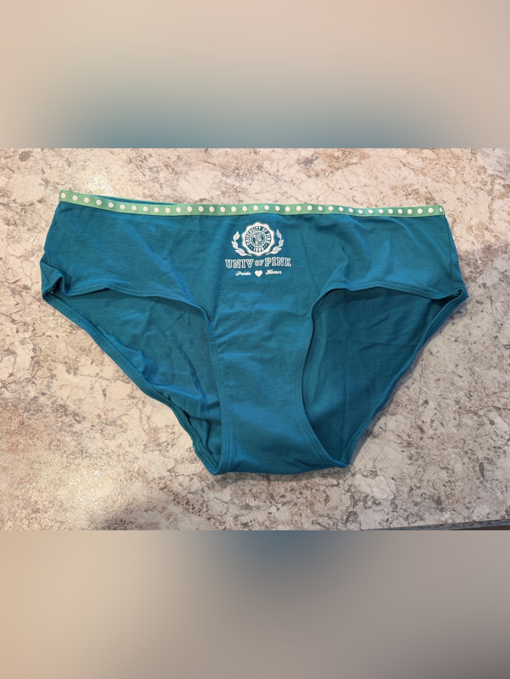 VS PINK Cotton Hiphugger Panty NWT Large